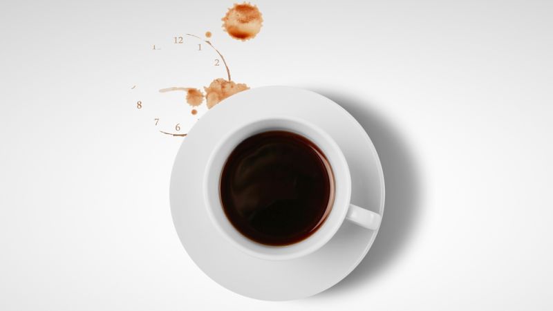 Drinking coffee might be messing up your circadian rhythm