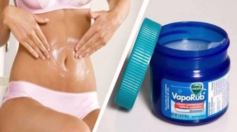 How to Use Vicks VapoRub to Get Rid of Accumulated Belly Fat and Cellulite, Eliminate Stretch Marks and Have Firmer Skin 